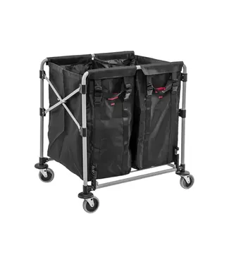 Trust Linnenwagen | 2x 100 Liter | Inklapbaar