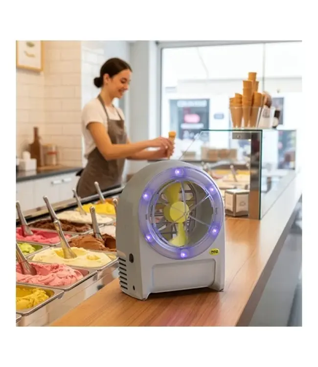 Insectenvanger Mo-el Insectivoro | 16m werkbereik | UV-A lamp met ventilator | 9W