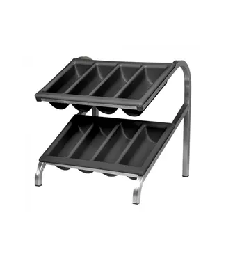 Bestekuitgifte unit | 2 Bestekbakken | 1/1GN