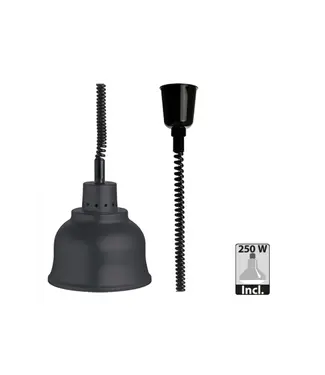 CaterChef Warmhoudlamp CaterChef | Hanglamp | Verstelbaar | 250W | Zwart