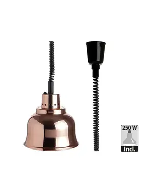 CaterChef Warmhoudlamp CaterChef | Hanglamp | Verstelbaar | 250W | Koper