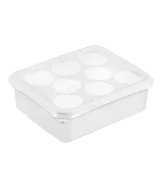 Araven Knijpflessen organizer Araven | Voor 8 flessen | 1/2GN | (H)100mm