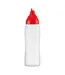 Araven Knijpfles Araven | 75cl saus | Non-drip | BPA-vrij | Rood