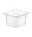 Araven Voedseldoos Araven | 1/6GN | 100 mm | Met HACCP etiket
