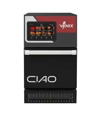 Venix High-speed oven Venix Ciao | 30,5x30,5 | Programmeerbaar | 6,6kW | Zwart