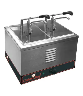 CaterChef Verwarmde sausdispenser CaterChef | 2-Delig | 7,6 Liter | 1/4GN