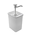 Hovicon Sauspomp met container | 3 Liter | Kunststof | Wit