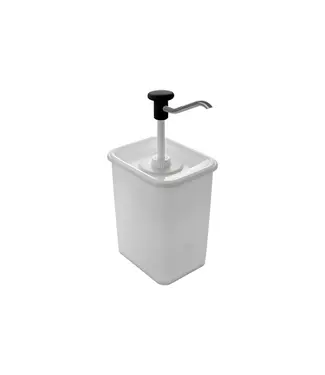 Hovicon Sauspomp met container | 3 Liter | Kunststof | Zwart