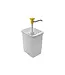 Hovicon Sauspomp met container | 3 Liter | Kunststof | Geel