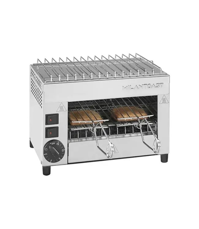 Tosti salamander | 1 Etage | 2 Tostiklemmen | 1060W
