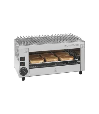 Milantoast Tosti salamander | 1 Etage | 3 Tostiklemmen | 1850W