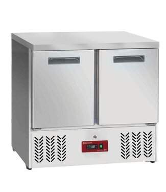 Diamond Vrieswerkbank | 2x 1/1GN | (H)85-87x(B)94,3x(D)70cm