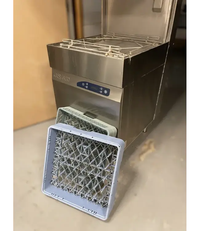 Occasion: Doorschuifvaatwasser AH1240E PRS S DP | complete uitvoering | 400V | PRS systeem (VOOR HEAVY DUTY LOCATIES!) - incl ingebouwde waterontharder