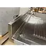 Occasion: RVS Spoeltafel Chef Line | Bak rechts | (H)85x(B)120x(D)60cm