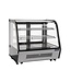 Polar Koelvitrine tafelmodel | RVS | 120L | (H)68,6x(B)69,6x(D)56,8