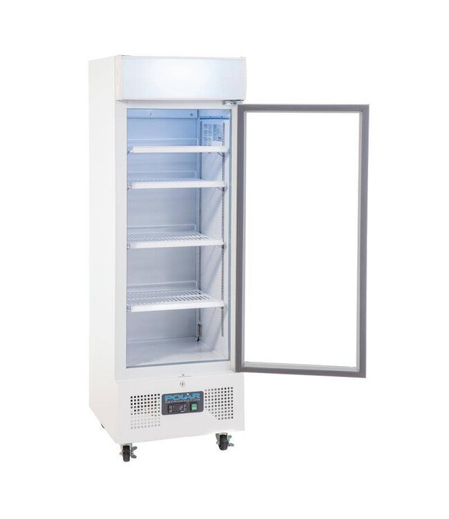 Display koeling met wielen | 218L | (H)161x(B)53x(D)57,5