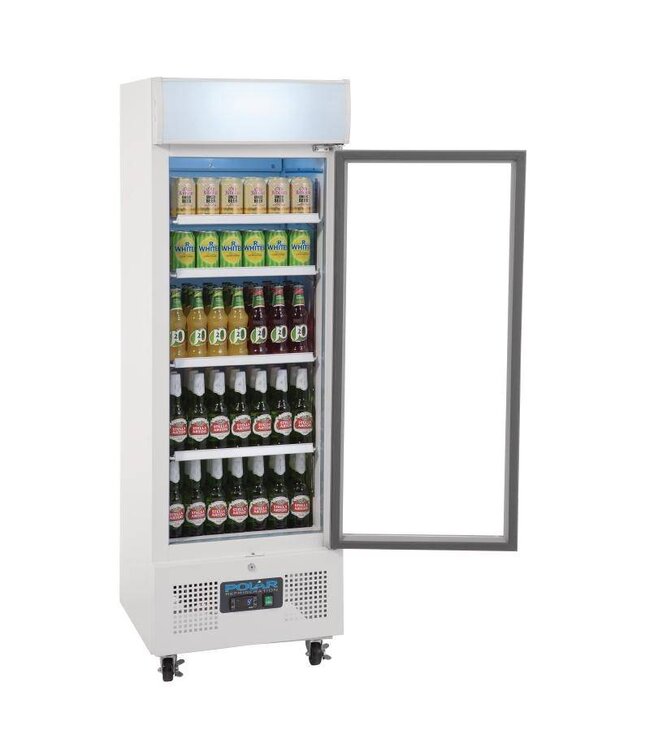 Display koeling met wielen | 218L | (H)161x(B)53x(D)57,5