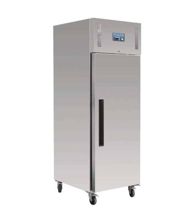 Polar Vrieskast RVS | patisserie 600x800mm | 850L | (H)201x(B)74x(D)90