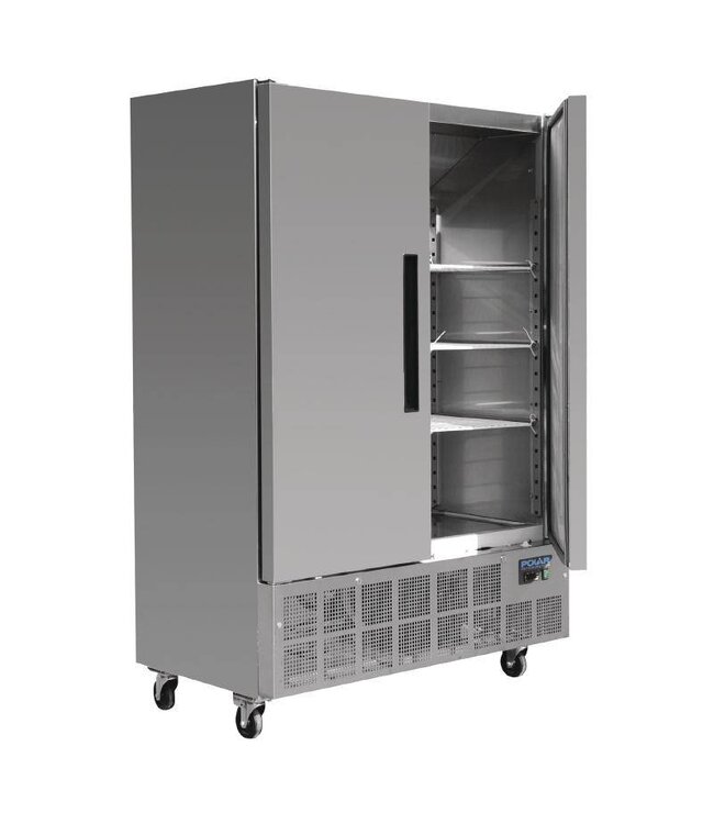 Koelkast RVS | Dubbeldeurs | 960L | (H)201,5x(B)134x(D)71cm