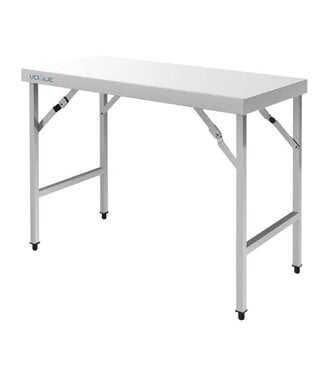 RVS Werktafel | Inklapbaar | 120cm breed