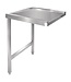 Vogue RVS Aan/afvoer tafel - links 60cm