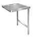 Vogue RVS Aan/afvoer tafel - rechts 60cm