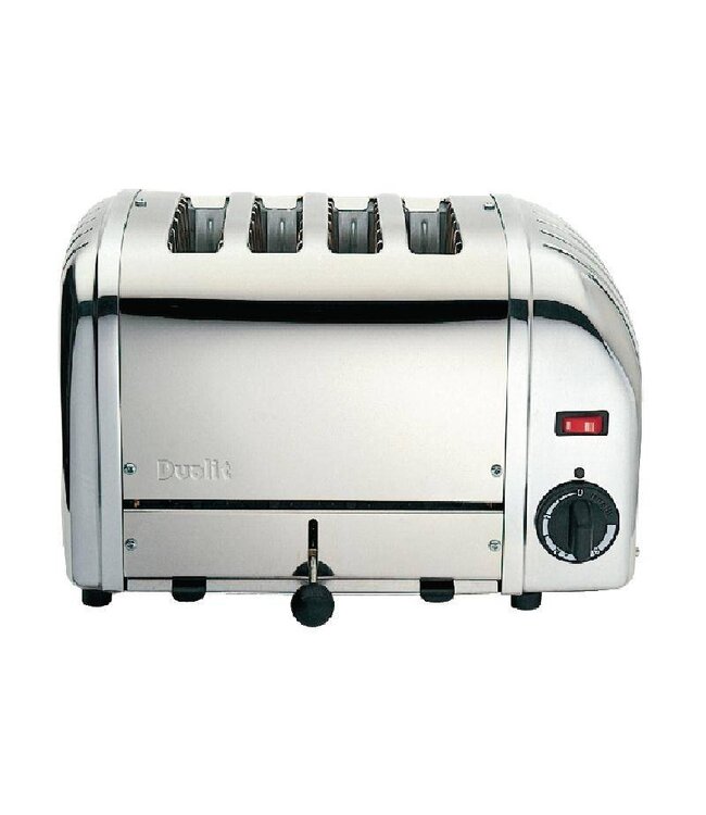 Broodrooster Dualit - RVS chroom - 4 sleuven