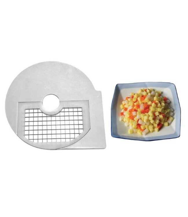 Groentesnijder schijf Buffalo - blokjesschijf 10x10mm