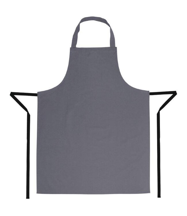 Halterschort horeca - 95(L)x70(B)cm - grijs