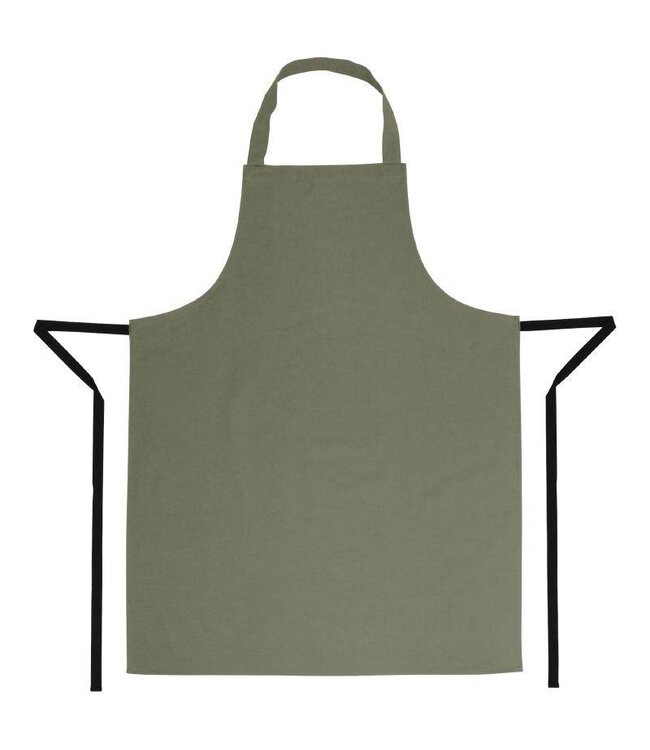 Halterschort horeca - 95(L)x70(B)cm - olijfgroen