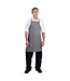 Chef Works Halterschort verstelbaar met zak - 86(L)x60(B)cm - grijs