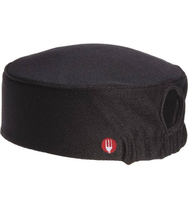 Koksmuts laag - Cool vent stretch - paardenstaart zwart
