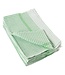 Theedoek 75x50cm - groen - per 10