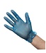 Vogue Vinyl handschoenen - blauw gepoederd size S - 100 stuks