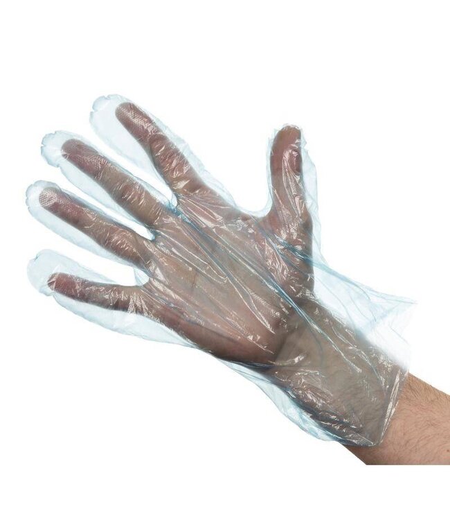 Disposable Gloves Medium Blue (Pack 100)