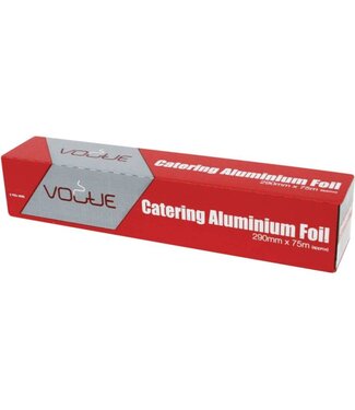 Vogue Aluminiumfolie in doos - 29cm x 75m