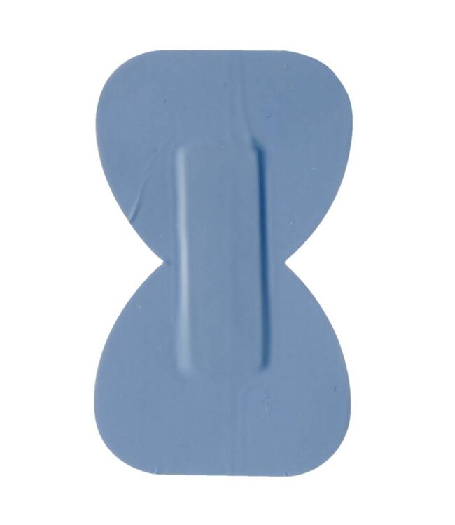 Blauwe pleister - vingertop - 50x