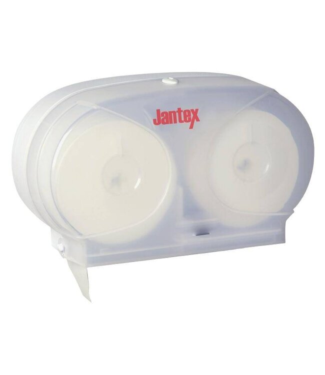 Jantex Dubbele toiletrol dispenser - kokerloos