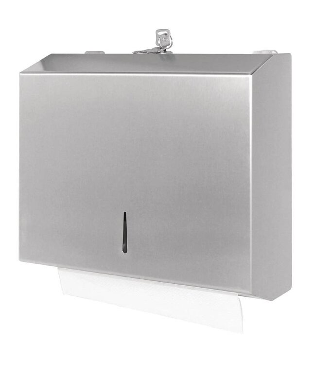 Handdoek dispenser - RVS