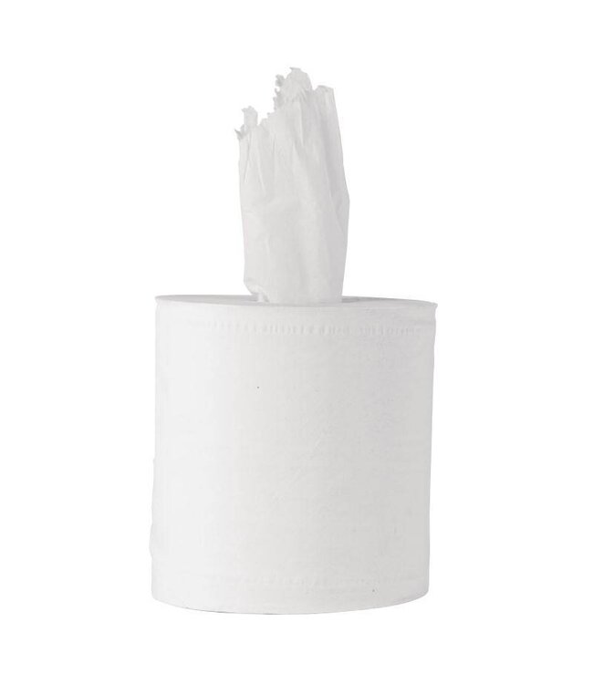 Navulling centerfeed poetspapier - Tork - wit - 6 rollen