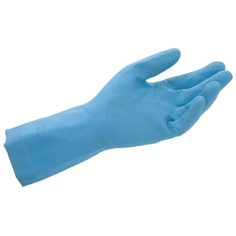 Republiek staal Volgen Schoonmaak handschoenen blauw - L | F953-L - HorecaRama