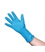 Schoonmaak handschoenen blauw - L