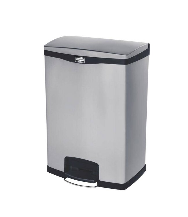 Pedaalemmer smal horizontaal - 90L - RVS