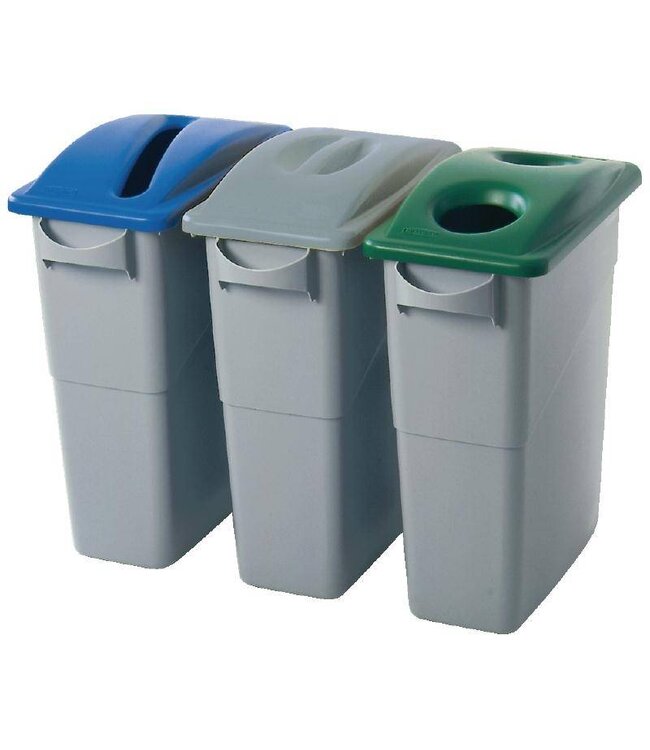 Afvalbak - kleurencode deksel - 60 liter