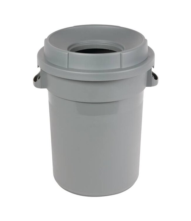 Deksel met gat voor afvalcontainer Multi