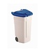 Rubbermaid Afvalcontainer Big Wheel - 100L - blauw