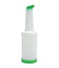 Plastic bar flessen - cocktail - 0,8L - groen