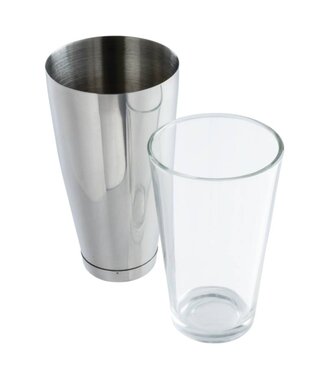 Boston shaker + glas set