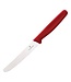 Gekarteld barmesje - 11,5cm - rood