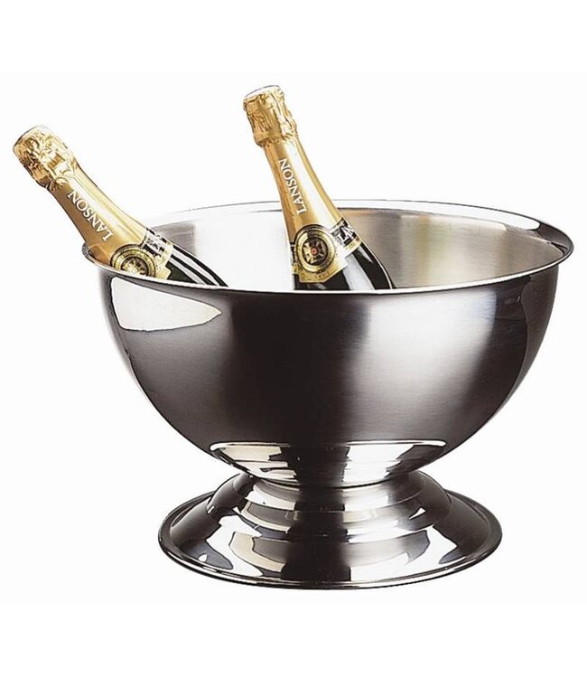 Champagne bowl - RVS gepolijst - 13,5 liter